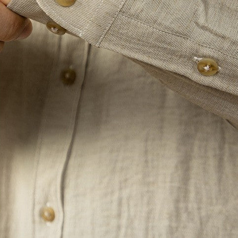 Milo | Casual Lightweight Men's Linen Button Down Shirt 2