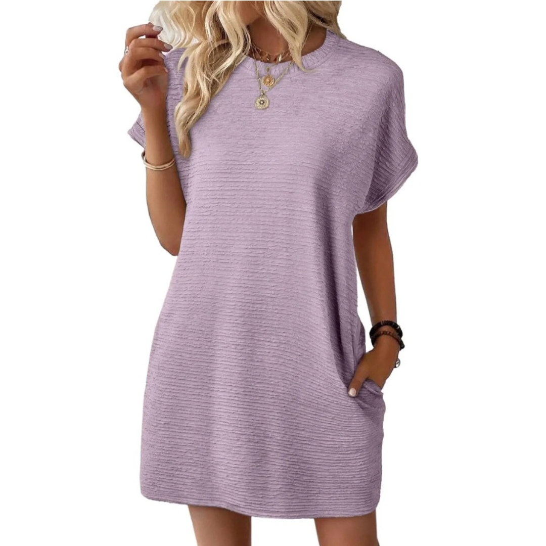 Mira | Casual, Comfortable & Stylish Women's Summer Dress with Pockets 6
