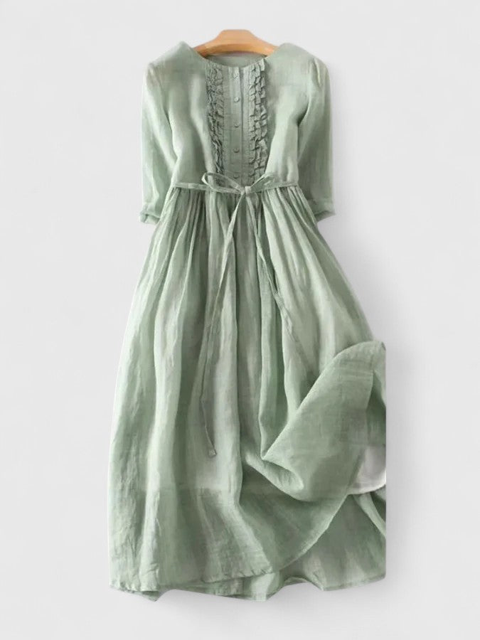 Mirella | Elegant Midi Women's Dress for Summer Outings 0