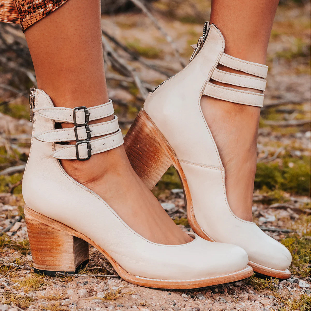 Mirella | Elegant, Comfortable & Supportive Black Heels for Women 3