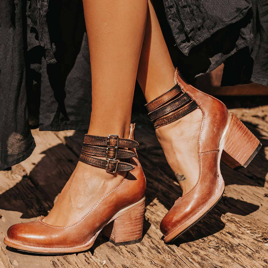 Mirella | Elegant, Comfortable & Supportive Black Heels for Women 4