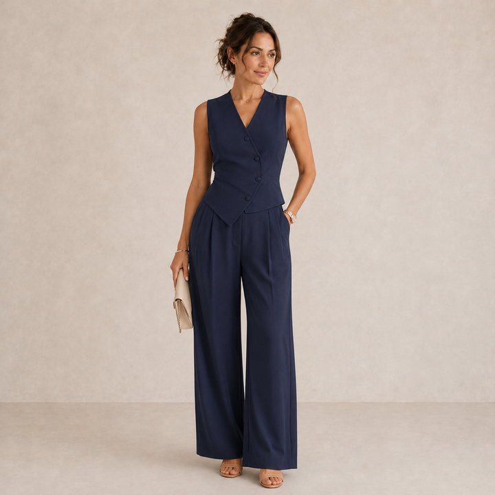 Mirella | Elegant, Tailored & Versatile Women's Suit - Sophisticated Two-Piece Pant Suit for All Occasions 1