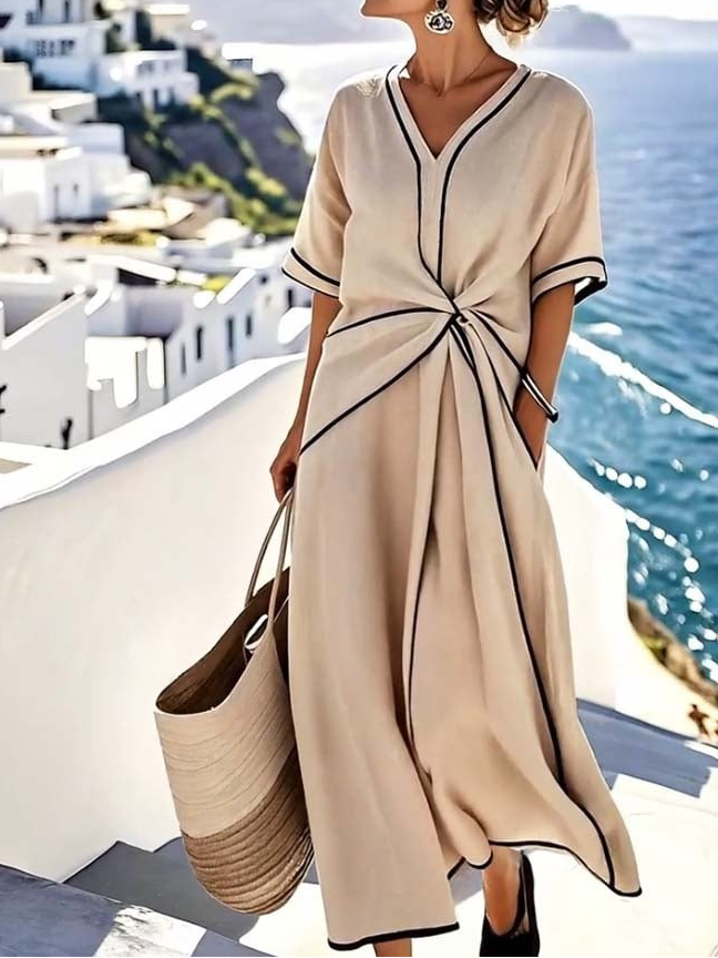 Moria | Elegant Flattering Waist Women's Dress for Summer & Cocktail Events 1