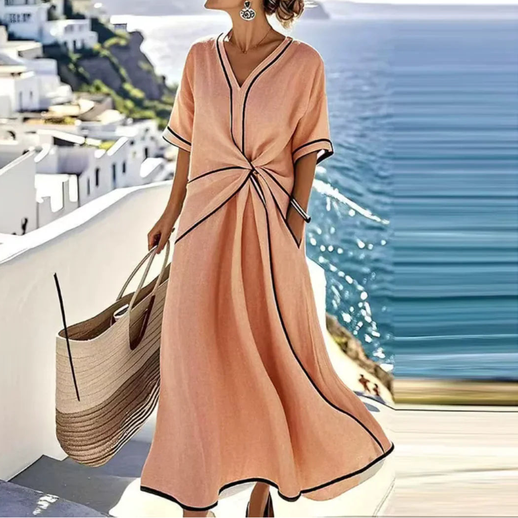 Moria | Elegant Flattering Waist Women's Dress for Summer & Cocktail Events 2