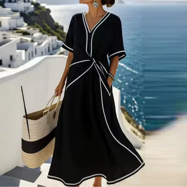 Moria | Elegant Flattering Waist Women's Dress for Summer & Cocktail Events 4