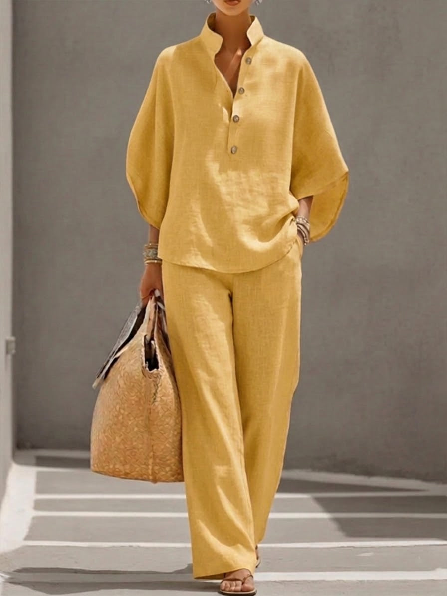 Nadia | Breezy & Effortless Women's Loungewear Two Piece Set 6
