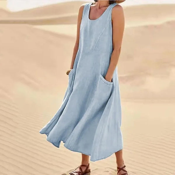 Natasha | Elegant & Casual Linen Dress 1