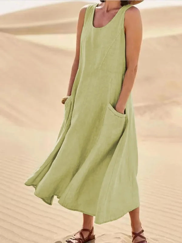 Natasha | Elegant & Casual Linen Dress 5