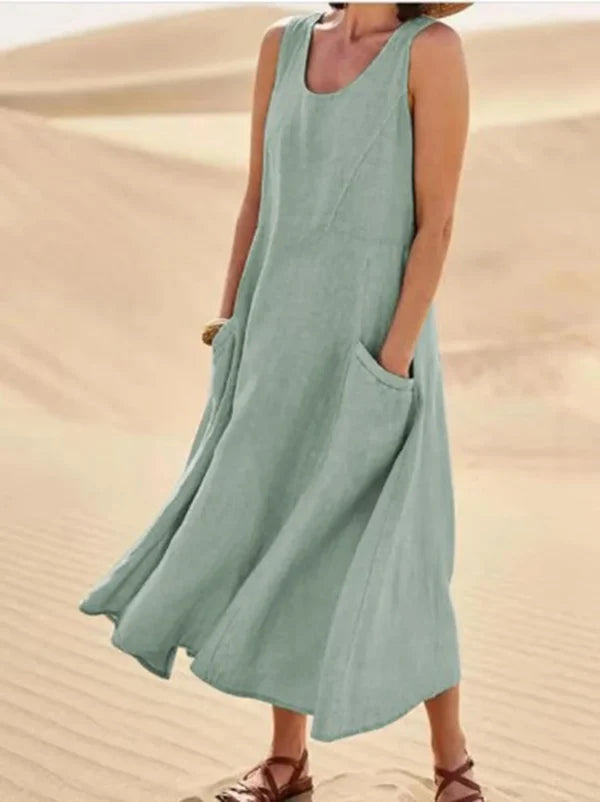 Natasha | Elegant & Casual Linen Dress 7