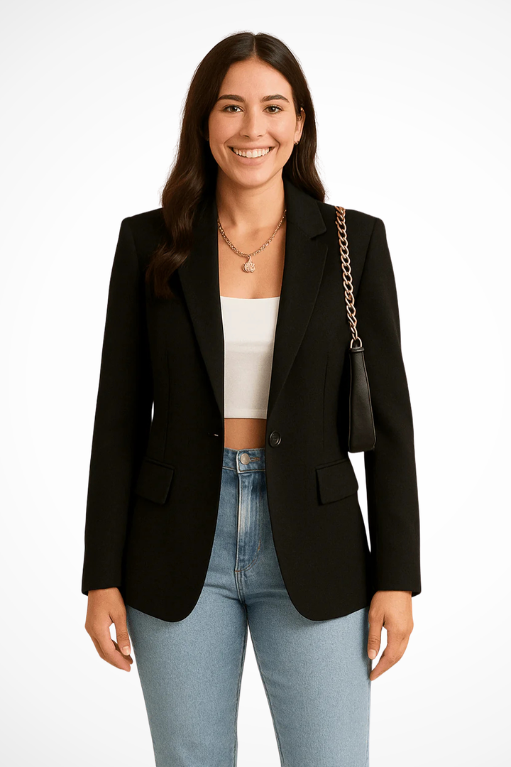 Nicolette | Elegant Tailored Black Blazer for Women – Versatile & Sophisticated 0