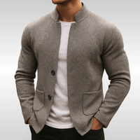 Aureon | Modern Textured Business Knit Cardigan