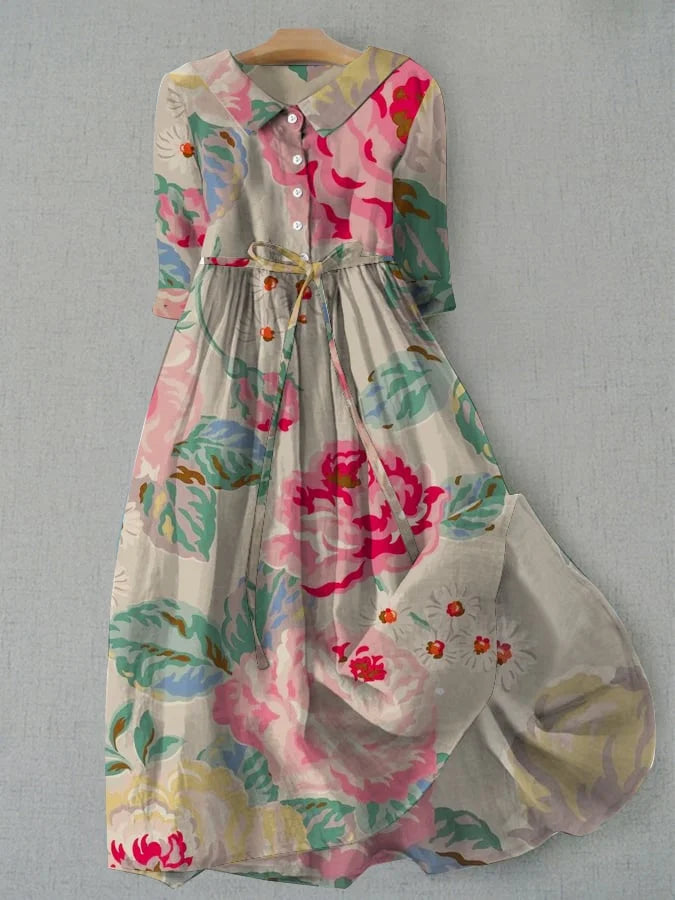 Nivara | Elegant Floral Women’s Dress 0