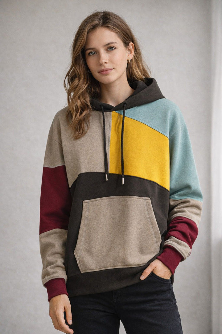 Noah | Modern Color-Block Men's Hoodie 2