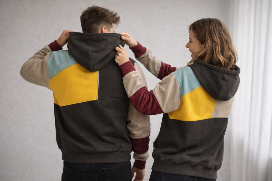 Noah | Modern Color-Block Men's Hoodie 4