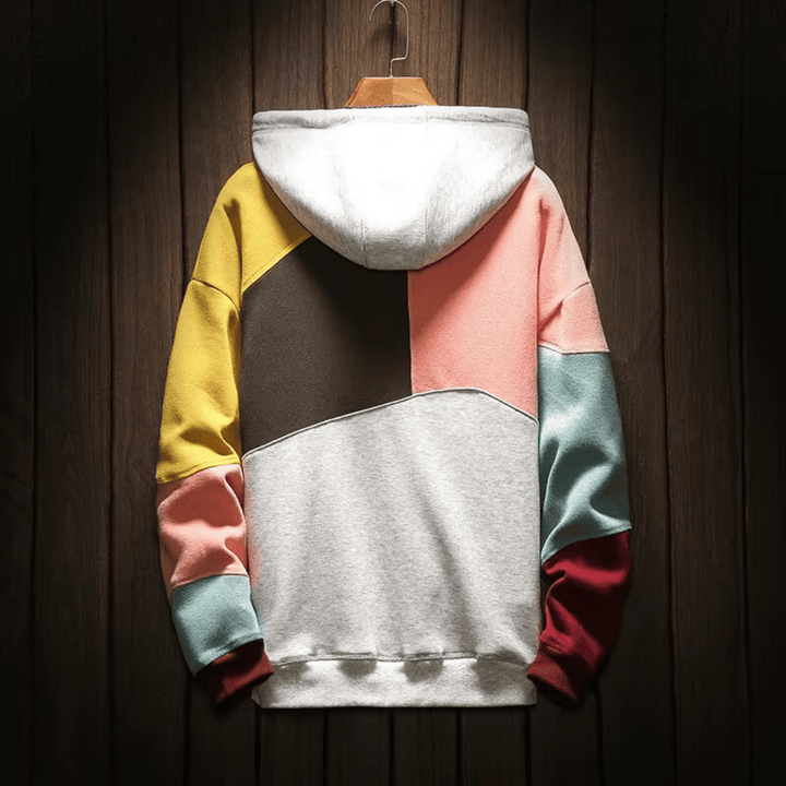 Noah | Modern Color-Block Men's Hoodie 5