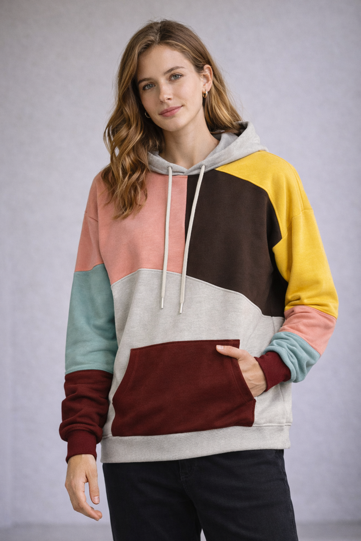 Noah | Modern Color-Block Men's Hoodie 8