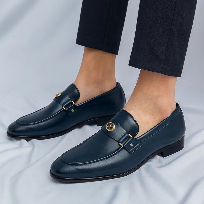 Noble | Premium Italian Leather Men's Loafers – Elegant Penny Loafers for Formal Wear 1