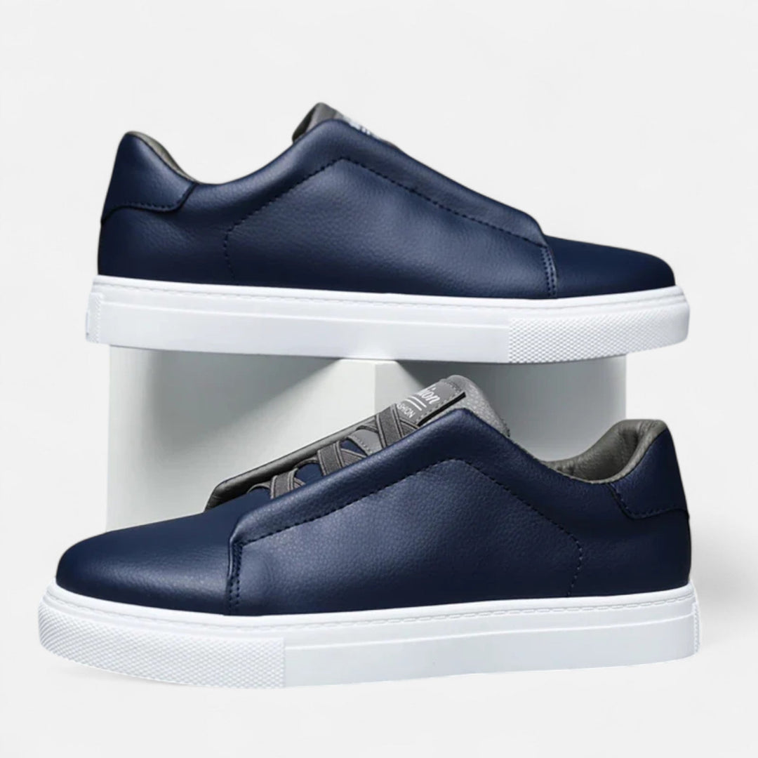 Nora | Elegant and Comfortable Leather Slip-On Sneakers 1