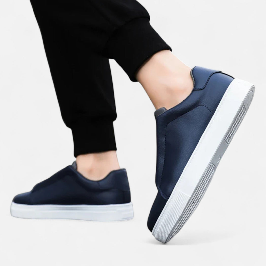 Nora | Elegant and Comfortable Leather Slip-On Sneakers 2