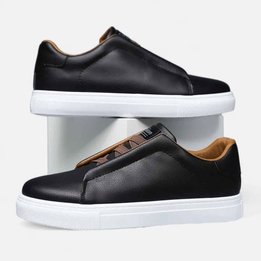 Nora | Elegant and Comfortable Leather Slip-On Sneakers 3