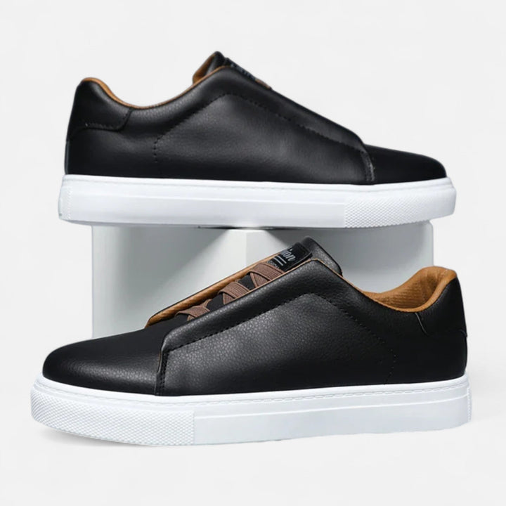 Nora | Elegant and Comfortable Leather Slip-On Sneakers 3