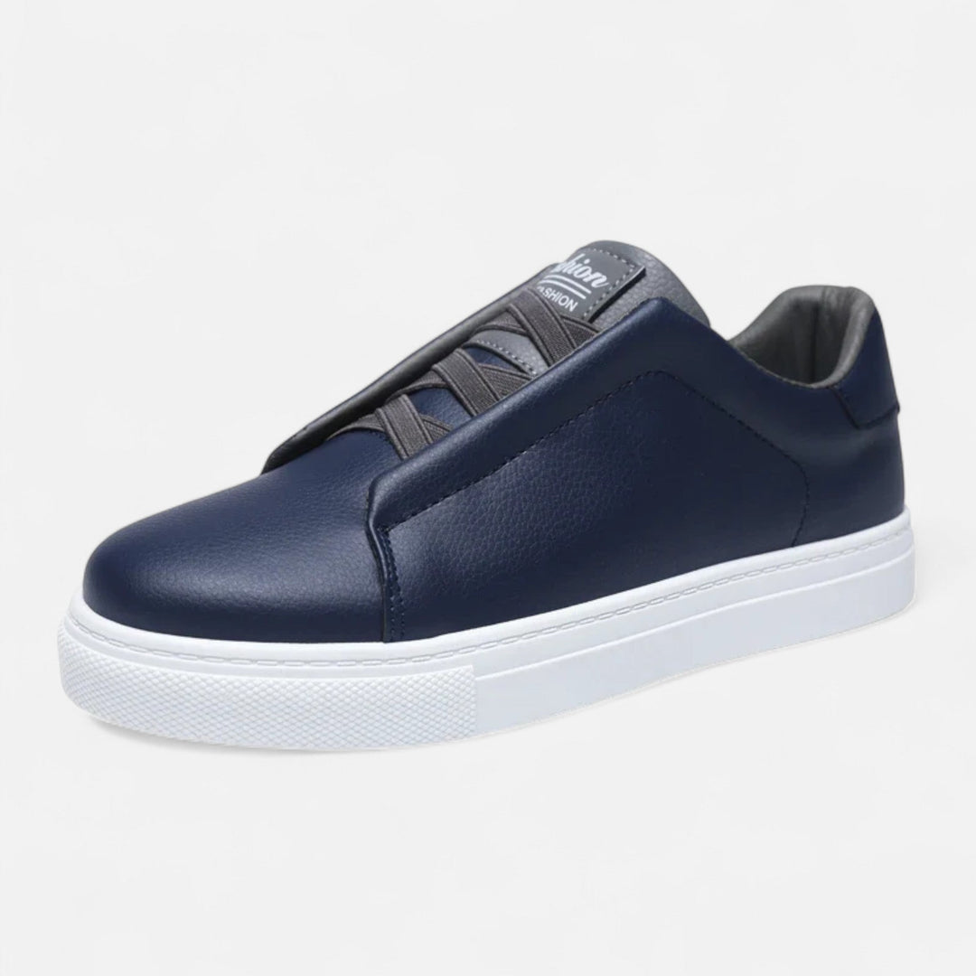 Nora | Elegant and Comfortable Leather Slip-On Sneakers 4