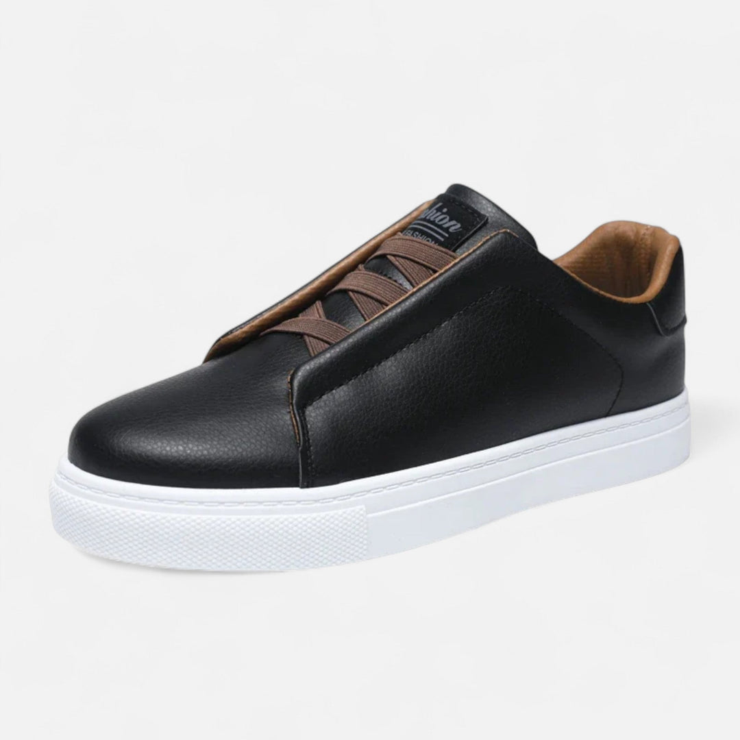 Nora | Elegant and Comfortable Leather Slip-On Sneakers 8