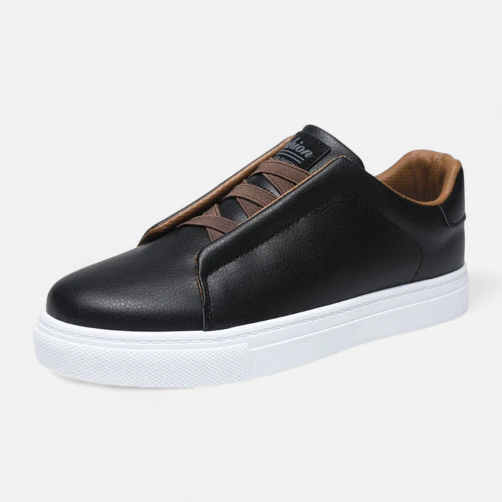 Nora | Elegant and Comfortable Leather Slip-On Sneakers 8