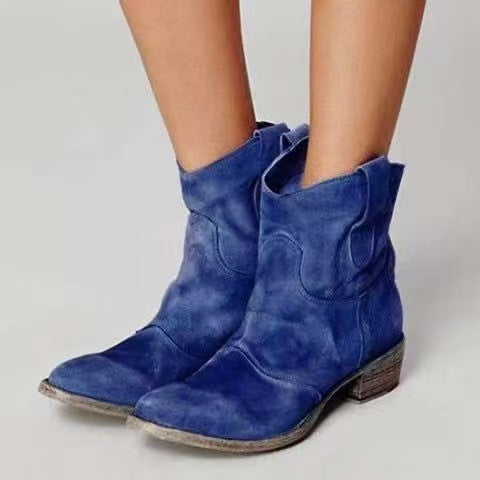 Nubri | Elegant Block Heel Black Ankle Boots for Women 4