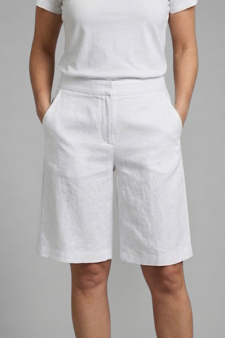 Octavia | Comfortable, Versatile & High Waisted Women's Knee Length Shorts 6