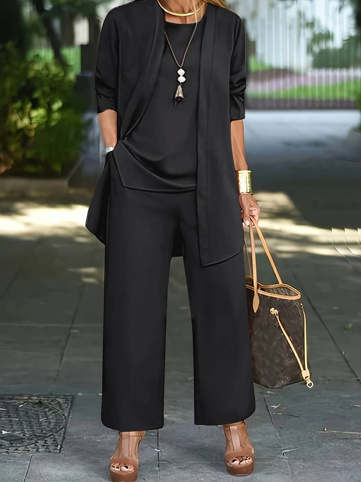 Ophira | Effortless, Stylish & Versatile Women's Set – Comfortable Loungewear 3 Piece Ensemble 3
