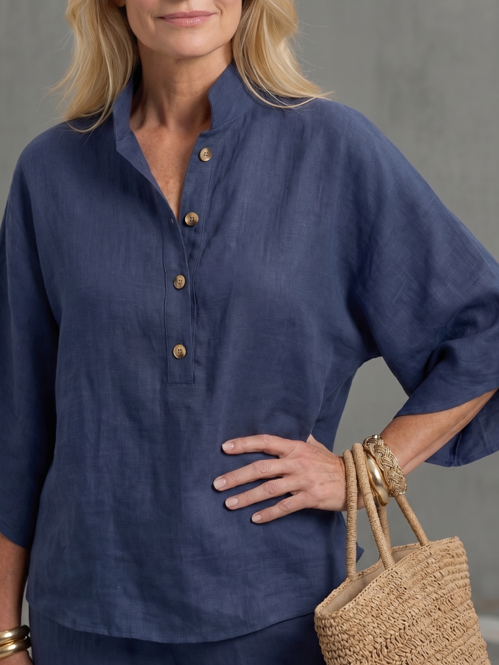 Oriana | Lightweight, Comfortable & Elegant Tunic and Pants Set 5