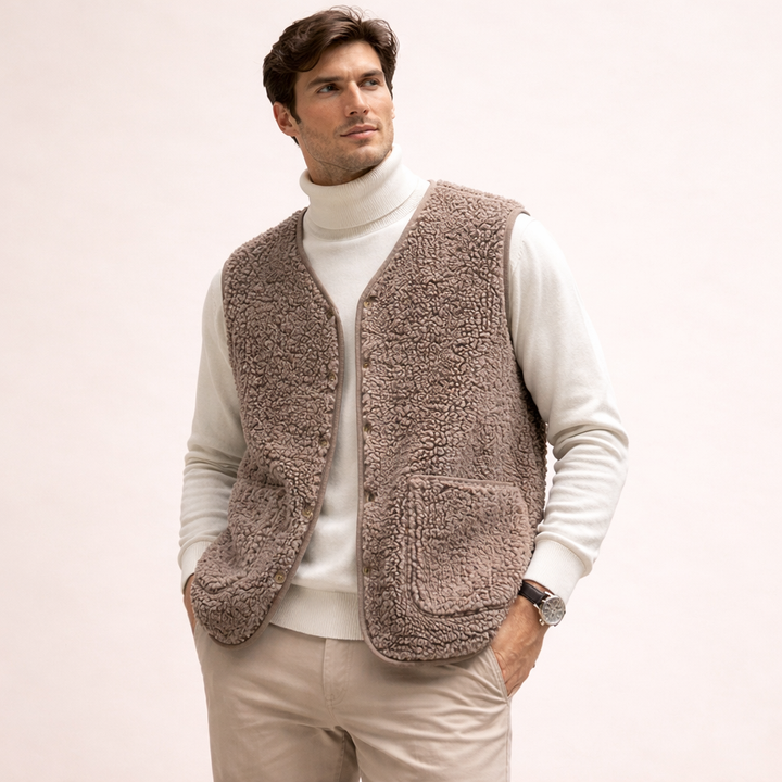 Orion | Classic Men’s Lambswool Vest 7