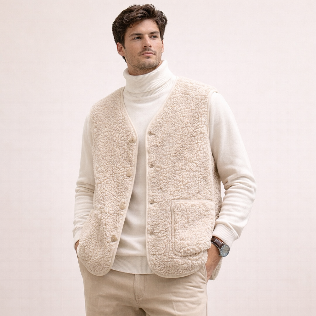 Orion | Classic Men’s Lambswool Vest 8