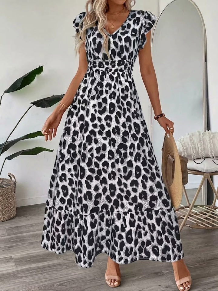Osyrel | Elegant Floral Midi Dress for Women – Flattering & Versatile Design 10