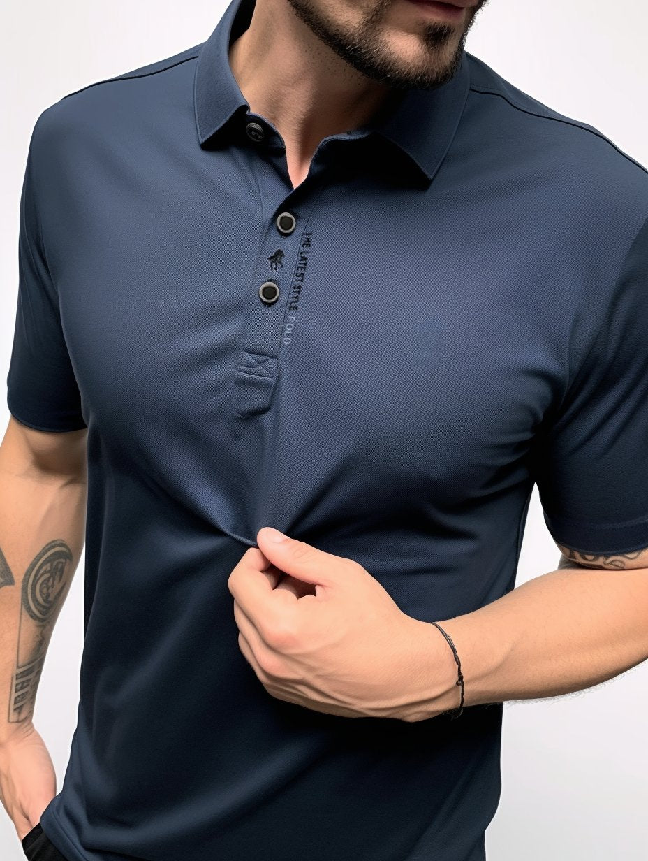 Owen | Wrinkle-Free, Stretch Cotton Men’s Polo Shirt – Effortless Style 5
