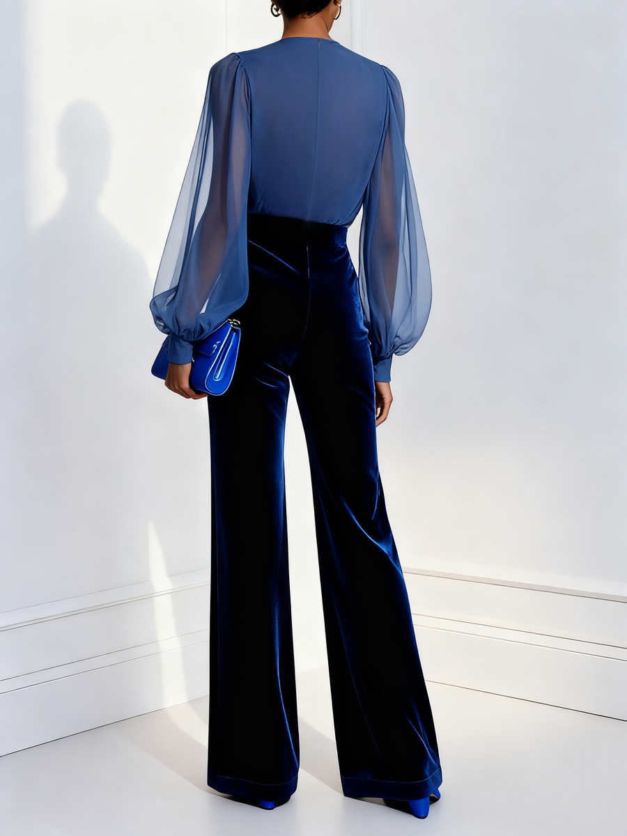 Pavina | Elegant, Flattering Women’s Jumpsuit with Long Sleeves 3