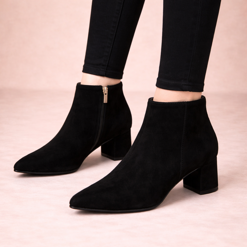Pavla | Black Ankle Boots for Women – Comfortable, Elegant & Versatile 5