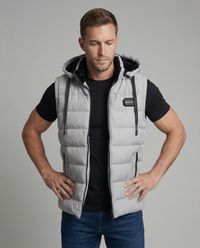 Paxel | Gilet imbottito nero elegante, caldo e funzionale