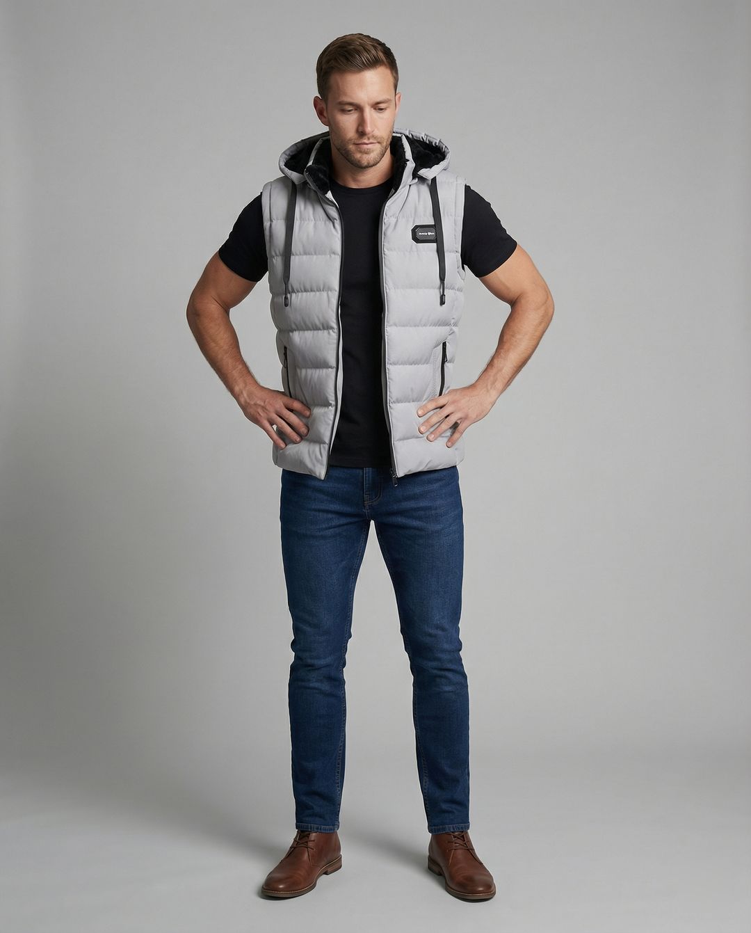 Paxel | Stylish, Warm & Functional Black Puffer Vest for Women 1