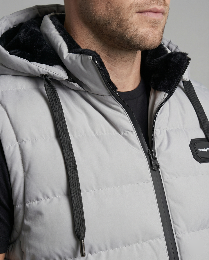 Paxel | Stylish, Warm & Functional Black Puffer Vest for Women 2
