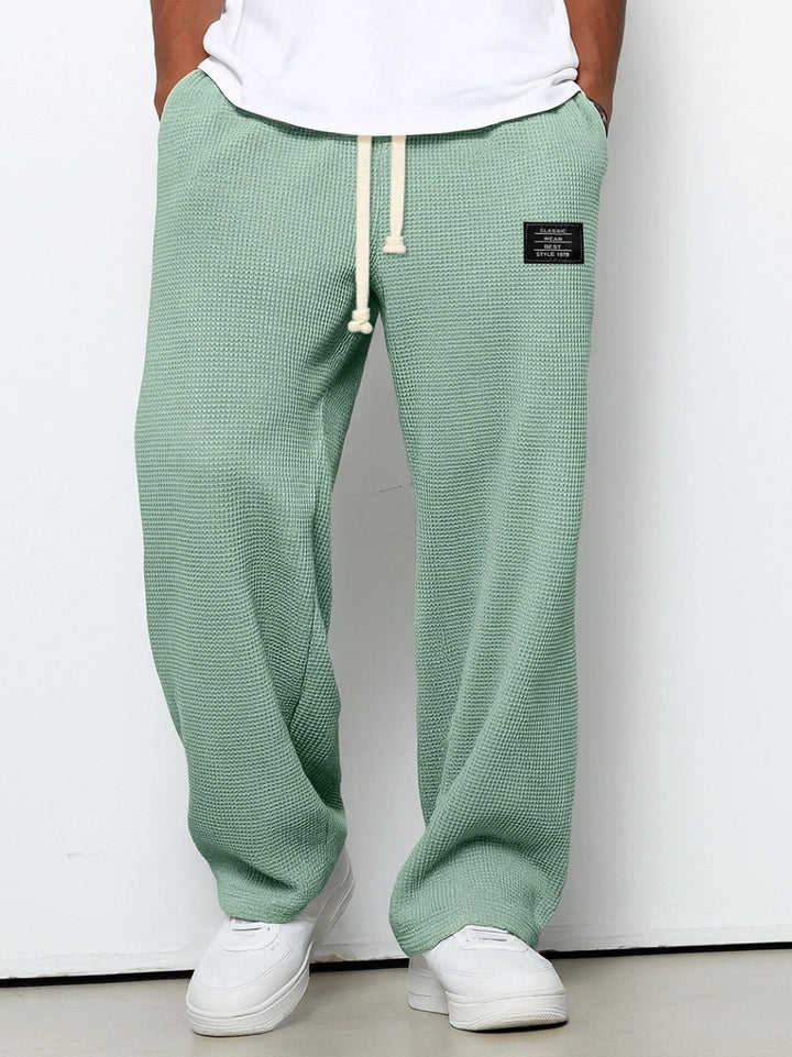 Paxel | Wide Leg Trousers Adjustable Waistband Casual Comfort Fit 4