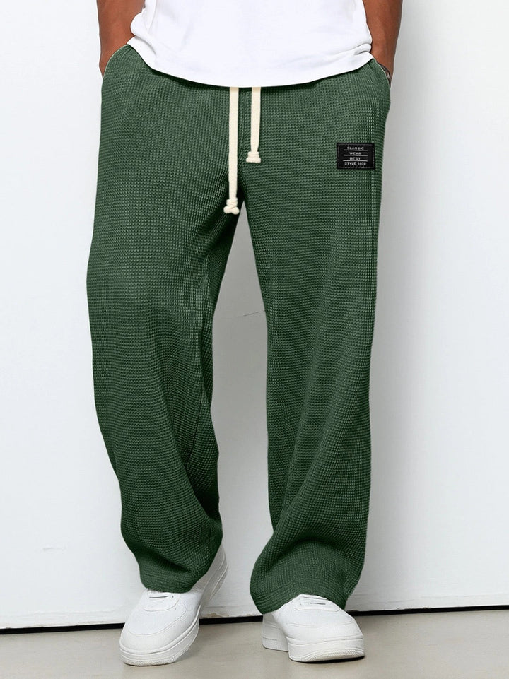 Paxel | Wide Leg Trousers Adjustable Waistband Casual Comfort Fit 8