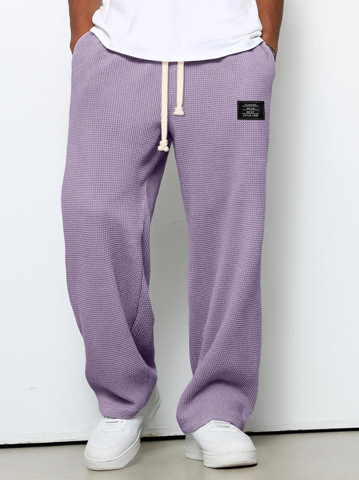 Paxel | Wide Leg Trousers Adjustable Waistband Casual Comfort Fit 9