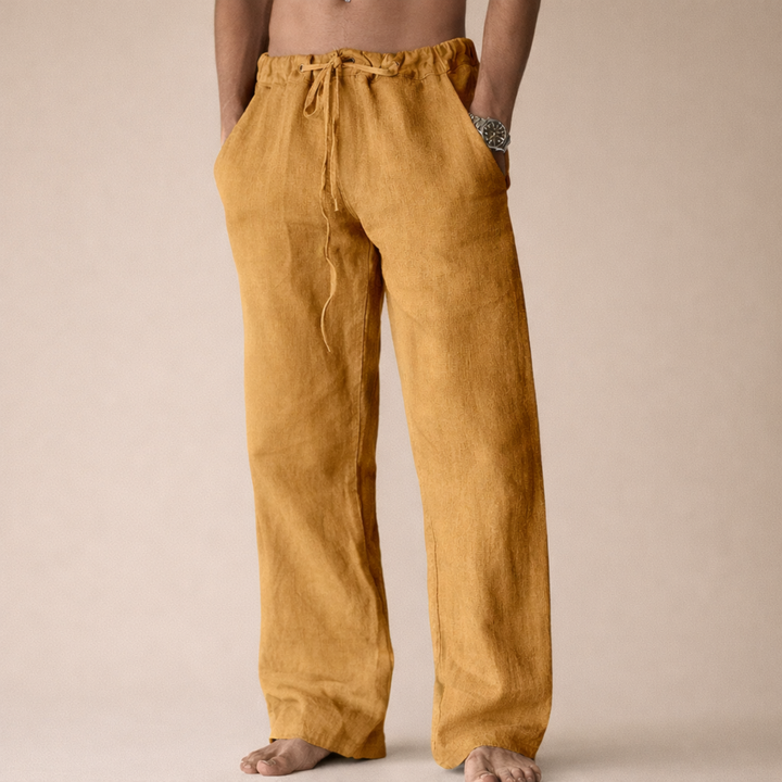 Phelan | White Linen Trousers – Breathable, Comfortable & Perfect for Summer 6