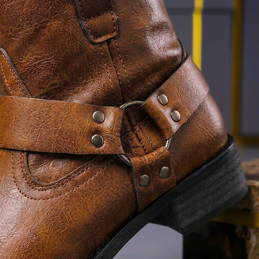 Philip Genuine Leather Boots 3