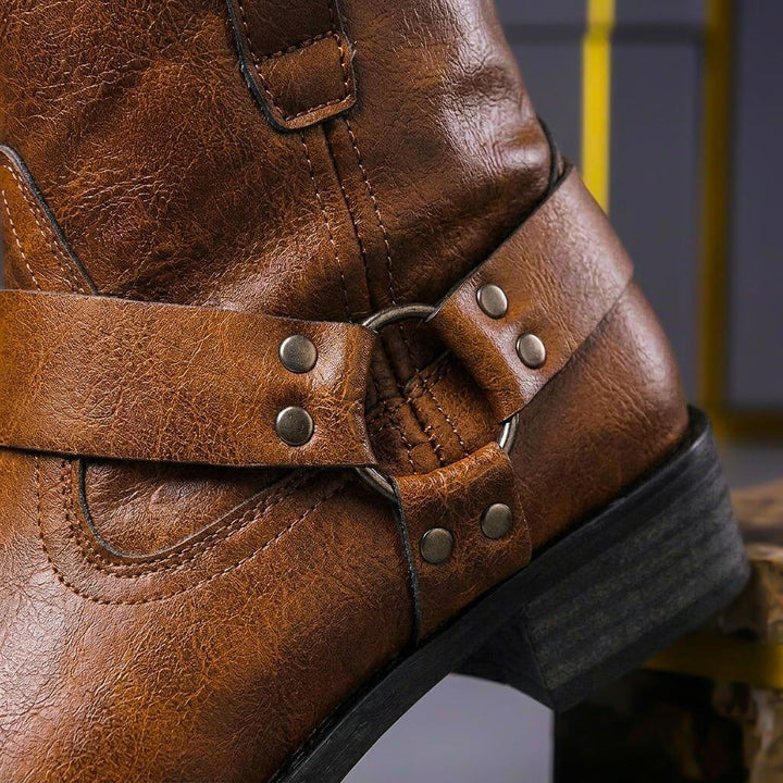 Philip Genuine Leather Boots 3