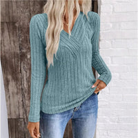 Harper | Eleganter Strickpullover mit strukturierter Streifenoptik