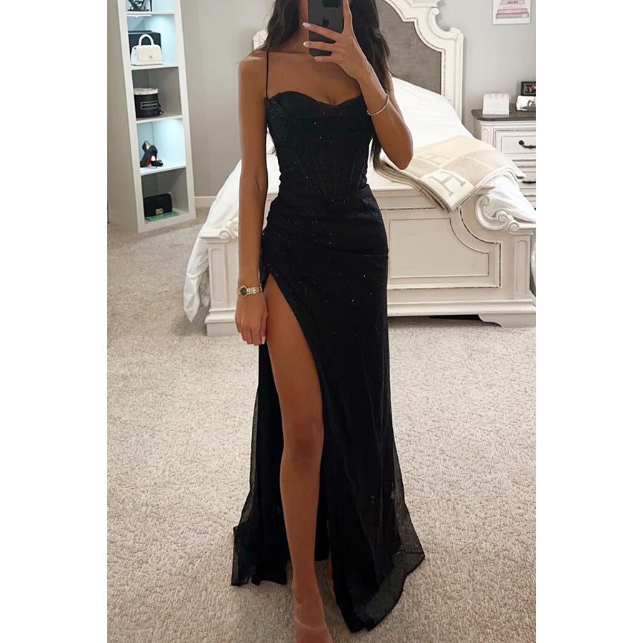 Ravenna | Women's Dress Cocktail Loose Fit Elegant Slit Design 3