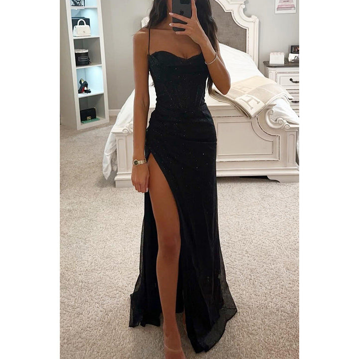 Ravenna | Women's Dress Cocktail Loose Fit Elegant Slit Design 3